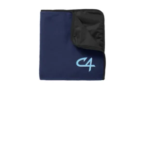 Channel Cats C4 Fleece & Poly Travel Blanket