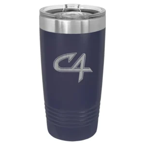 Channel Cats C4 Engraved Tumbler