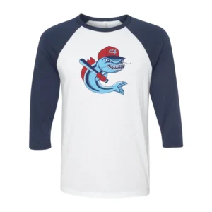 Channel Cats Catfish Baseball Tee