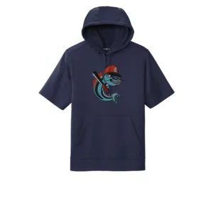 Channel Cats Catfish Performance Short Sleeve Hoodie