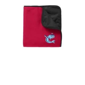 Channel Cats Catfish Fleece & Poly Travel Blanket