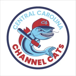 Channel Cats Circle Sticker