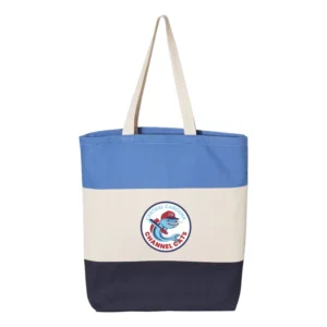 Channel Cats Circle Tri-Color Tote