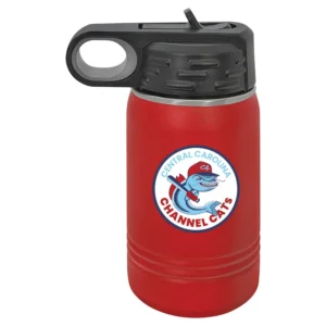 Channel Cats Circle Water Bottle