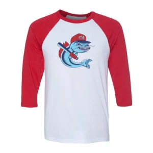 Channel Cats Catfish Baseball Tee