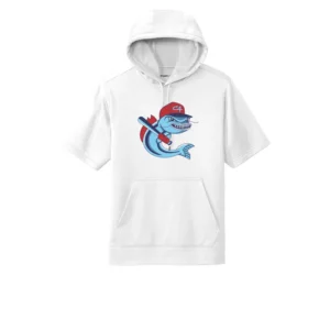 Channel Cats Catfish Performance Short Sleeve Hoodie