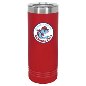 Channel Cats Circle Skinny Tumbler