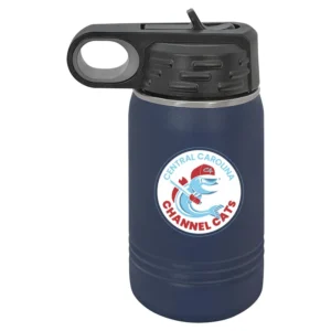 Channel Cats Circle Water Bottle