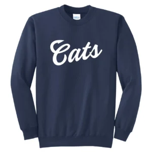 White Cats Logo Adult Sweatshirt