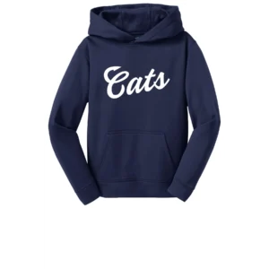 White Cats Logo Youth Hoodie