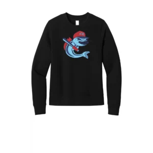 Channel Cats Catfish Logo Ladies Sweatshirt