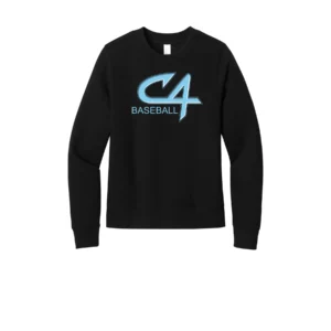 Channel Cats C4 Baseball Logo Ladies Sweatshirt