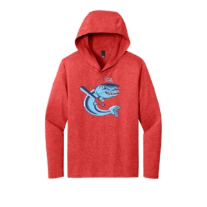 Channel Cats Catfish Logo Adult Long Sleeve Hooded Tee
