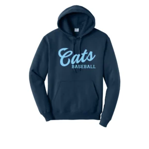 Cats Baseball Logo Tall Hoodie