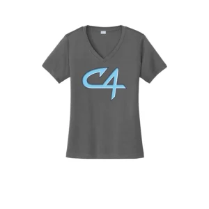 Channel Cats C4 Logo Ladies V-Neck