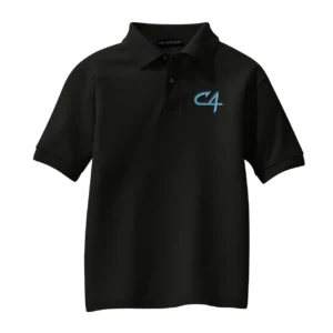 Channel Cats C4 Embroidery Youth Polo