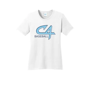 Channel Cats C4 Baseball Logo Ladies T-Shirt