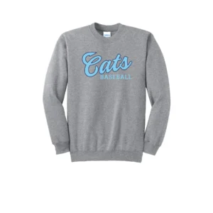 Cats Baseball Logo Tall Sweatshirt