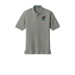 Channel Cats Catfish Embroidery Adult Polo