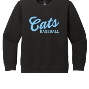 Cats Baseball Logo Youth Sweatshirt