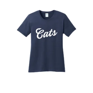 White Cats Logo Ladies T-Shirt